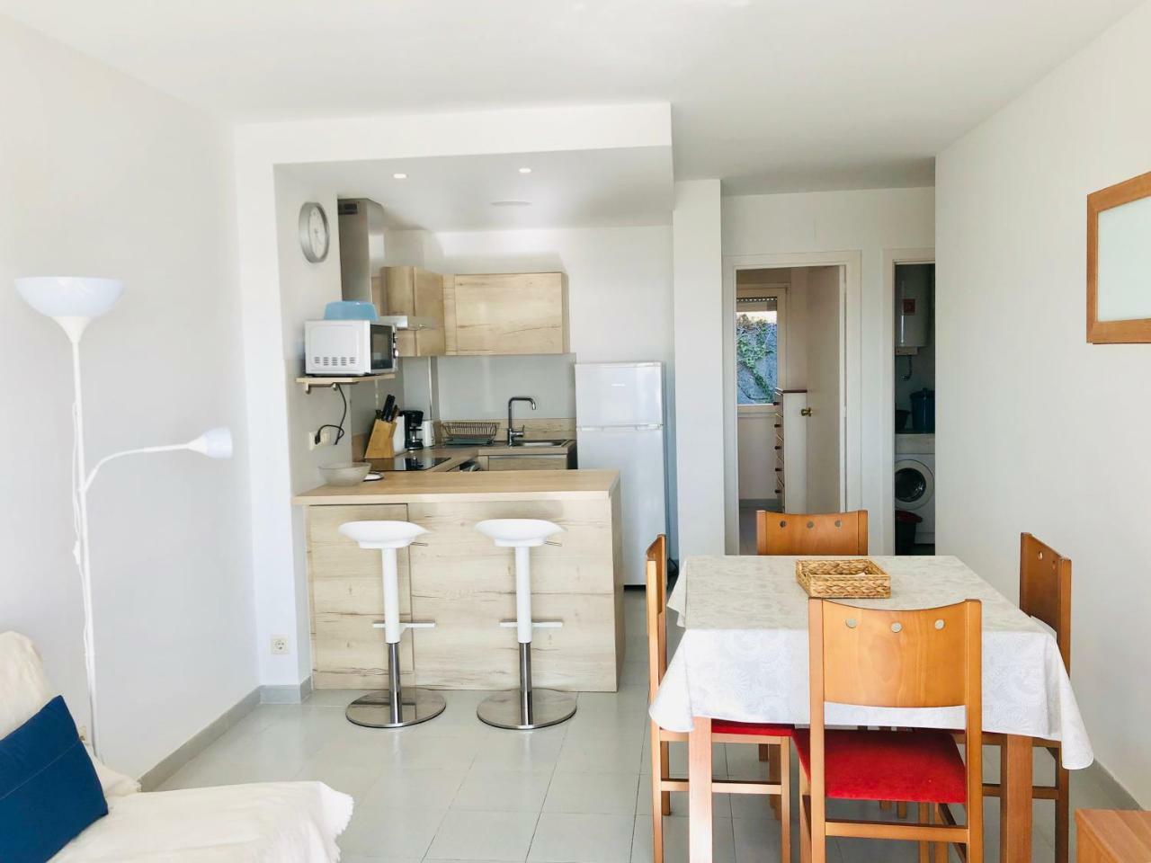 ROC MAR 3 3D - Apartamento cerca del centro y de la playa - terraza con vistas al mar y al puerto Rosas Exterior foto